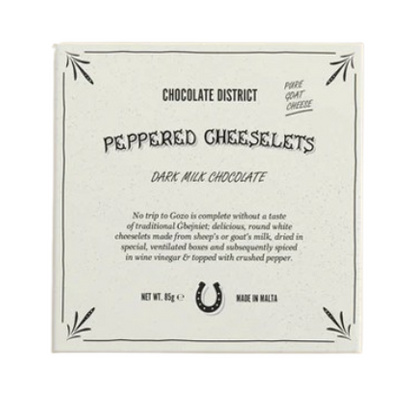Peppered Cheeslets Dark Chocolate