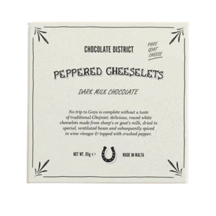 Peppered Cheeslets Dark Chocolate