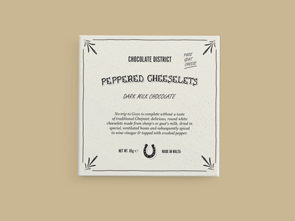 Peppered Cheeslets Dark Chocolate