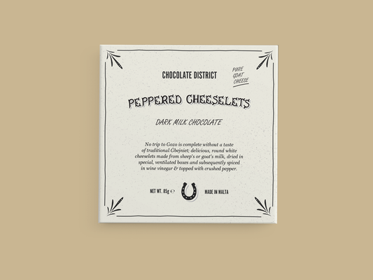 Peppered Cheeslets Dark Chocolate