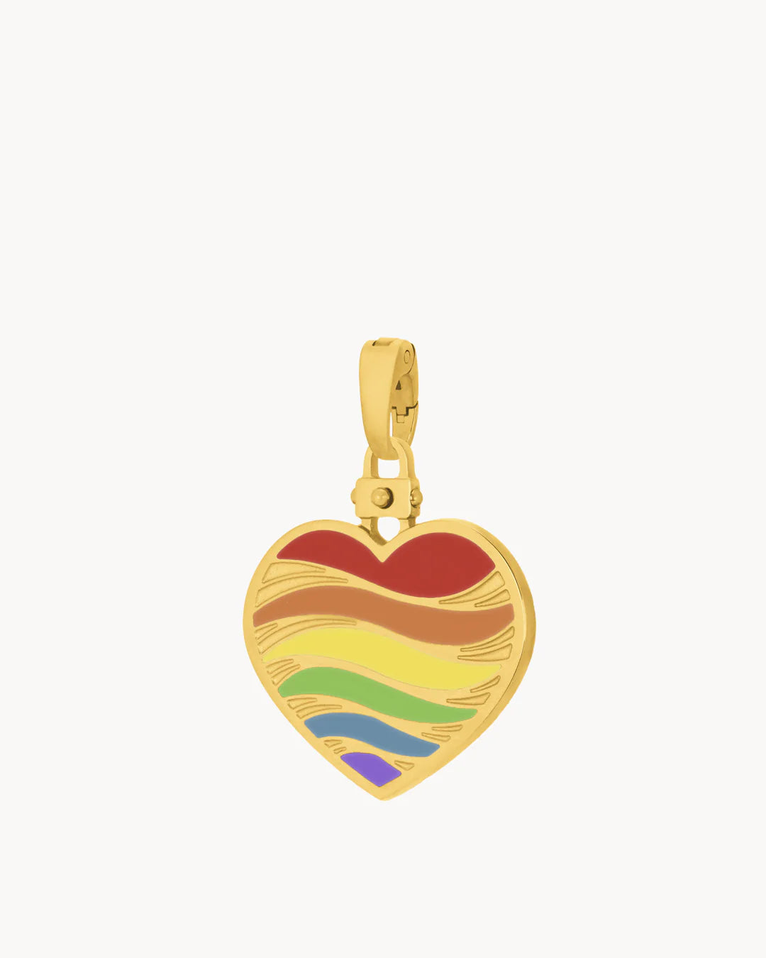 Rainbow Chain + Pride Heart