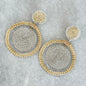 Silver & Gold Filigree Earrings