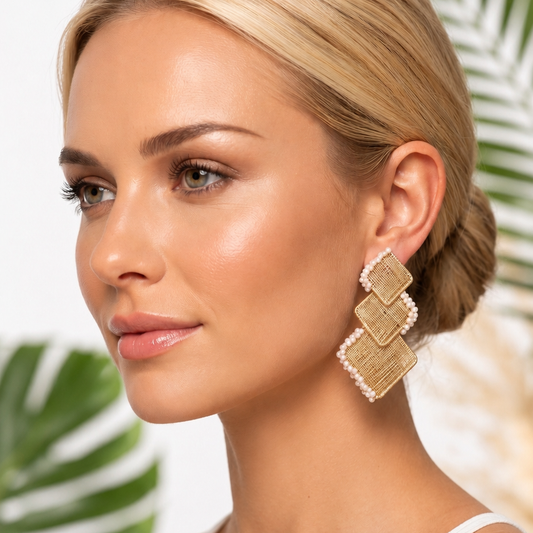 Gold Accent Earrings