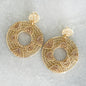 Chic Gold Handmade Earrings