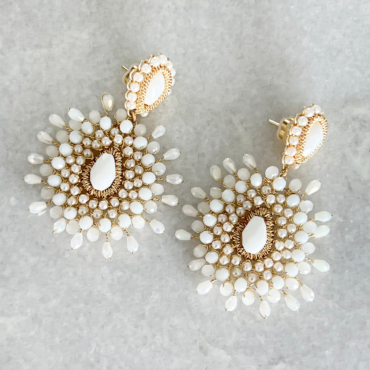 Handmade Pearl Earrings