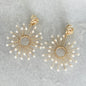 Pearl Sparks Handmade Earrings