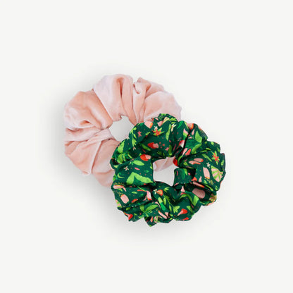 Green Jungle Duo Scrunchies