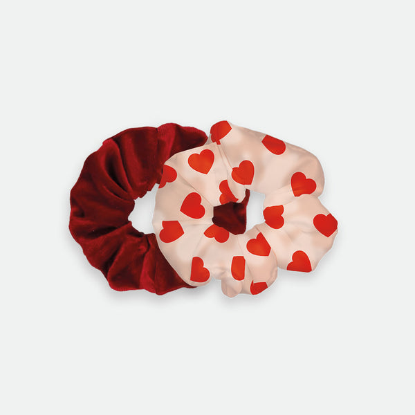 Red Velvet Duo Scrunchies