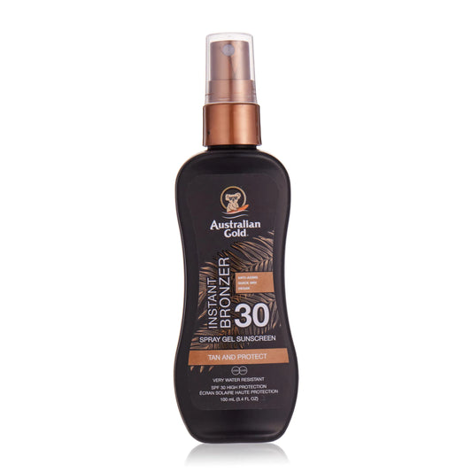 Spray Gel Sunscreen SPF30 with instant bronzer (100ml)