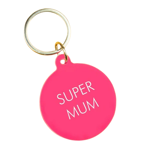 Super Mum Keytag