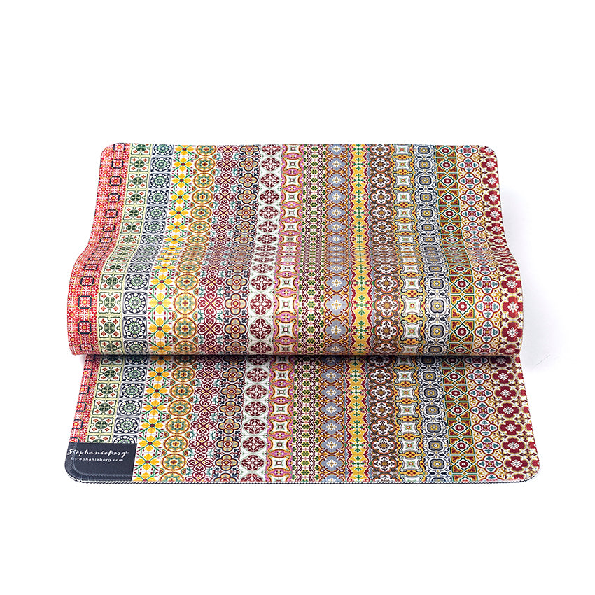 Tile Collage Desk Mat