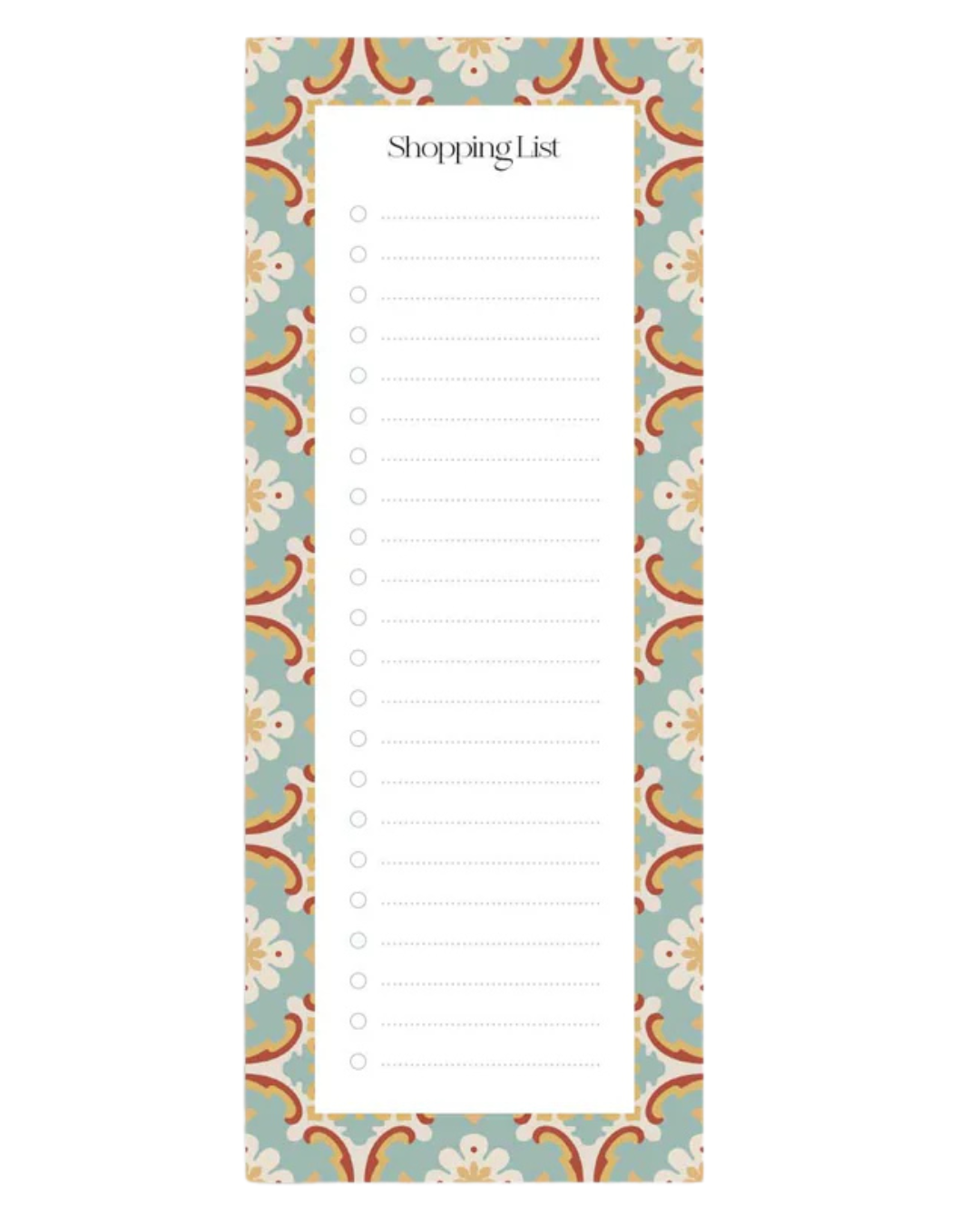 Maduma Shopping list