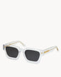Naxxar Translucent White Sunglasses