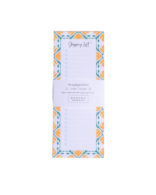 Maduma Shopping list