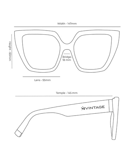 Victoria Power Black Sunglasses