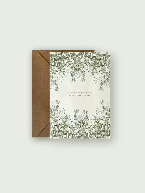 Wedding Card  (English or Maltese)