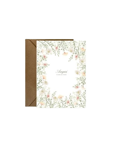 Wedding Card  (English or Maltese)