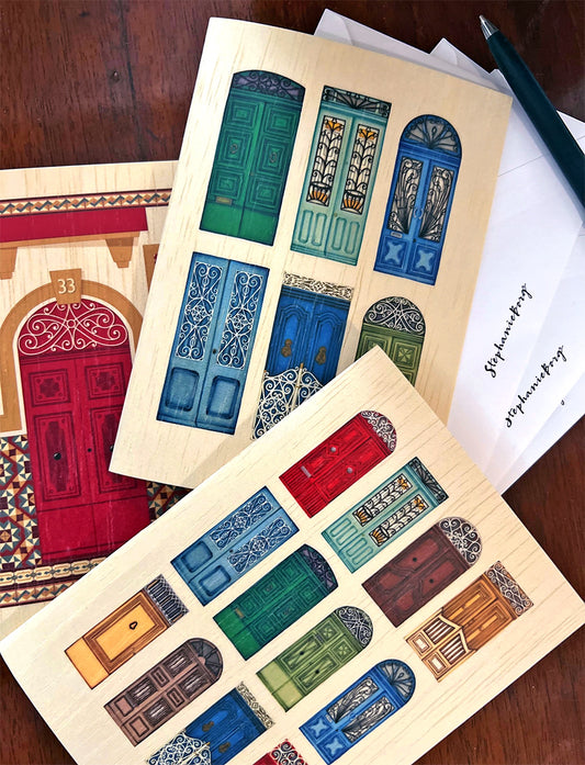 Stephanie Borg Malta Doors Cards