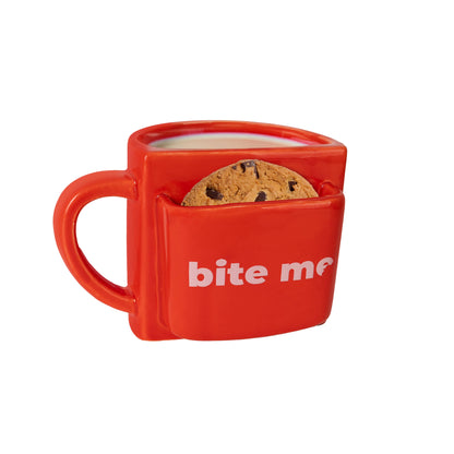 Pocket Mug "Bite Me"
