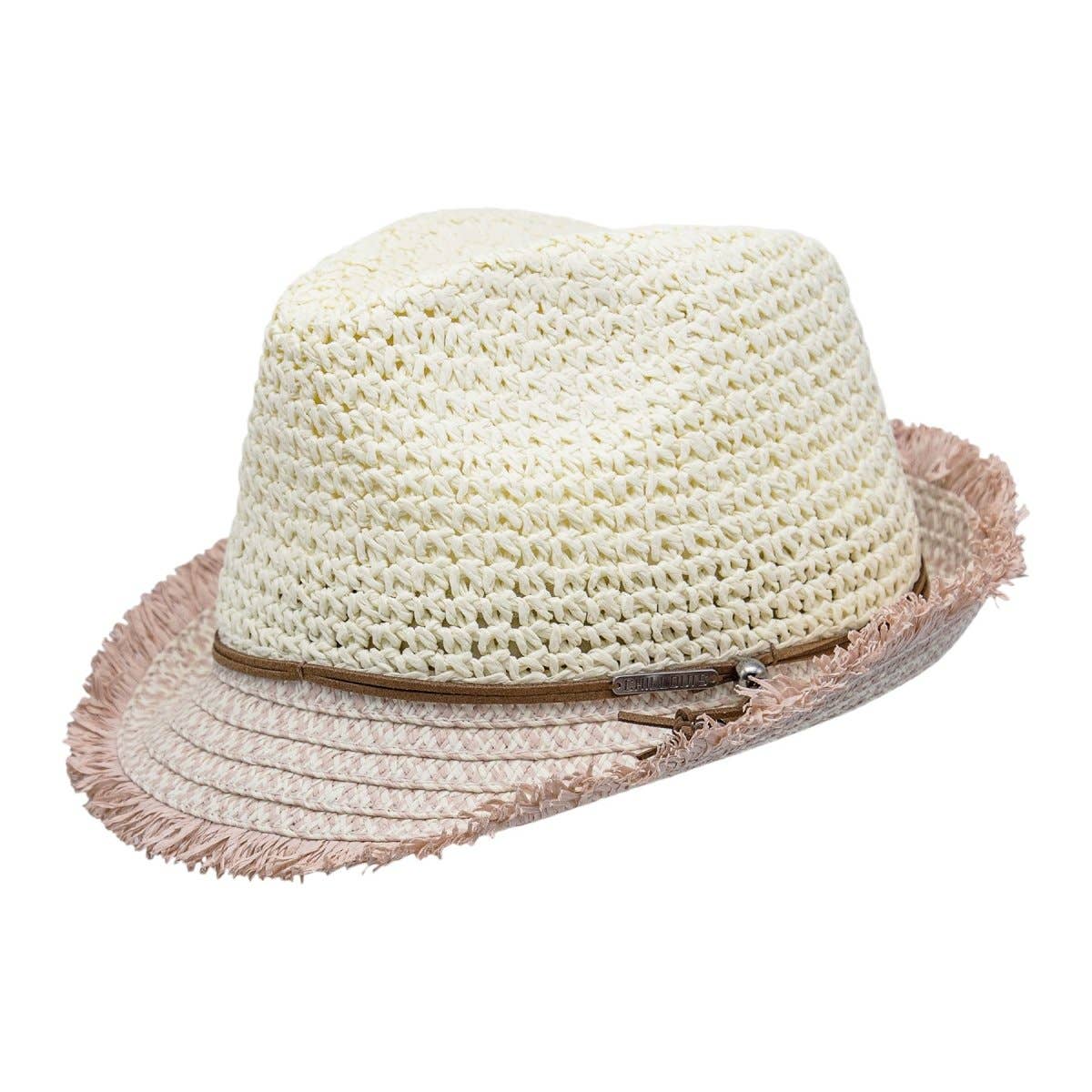 Summer Hat Dakar Off White & Grey S-M