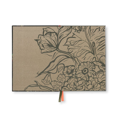 Cotton notebook - Flowers