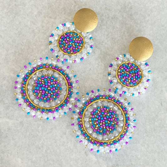 Handmade Crystal Earrings