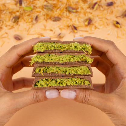 Pistachio & Kadayif Milk Chocolate, 100G