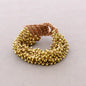 Multi-Strand Beaded Bracelet- Gold