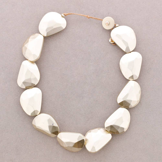 Irregular Bead Resin Choker