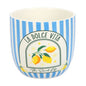 Blue Striped La Dolce Vita Plant Pot