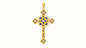 Statement Maduma Salib Pendant, Gold + Medium Pearl Chain
