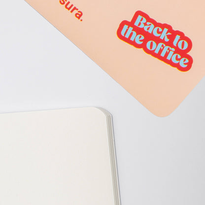A5 Notebook "Back To The Office" (pack of 3)