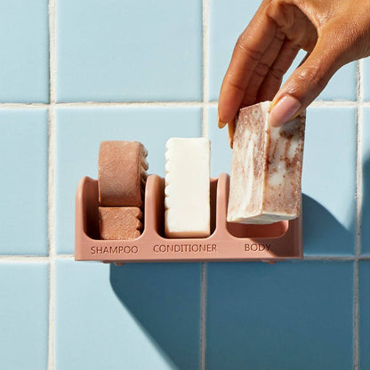 Rose Self Draining Soap Dish