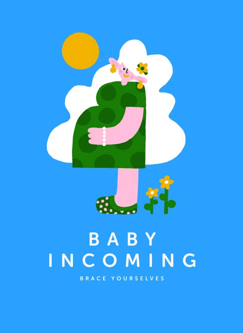 Baby Incoming Brace Yourself Card