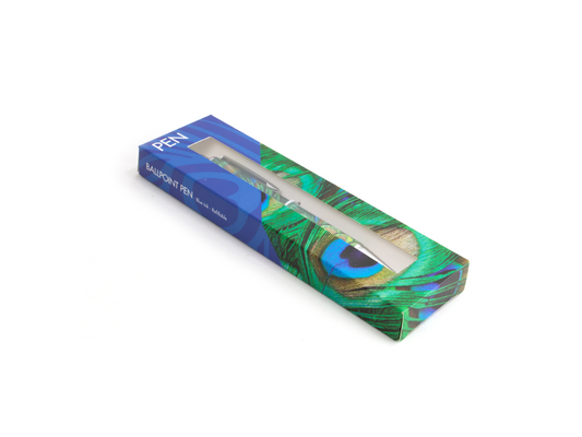 Blue or Indian Peacock Pen