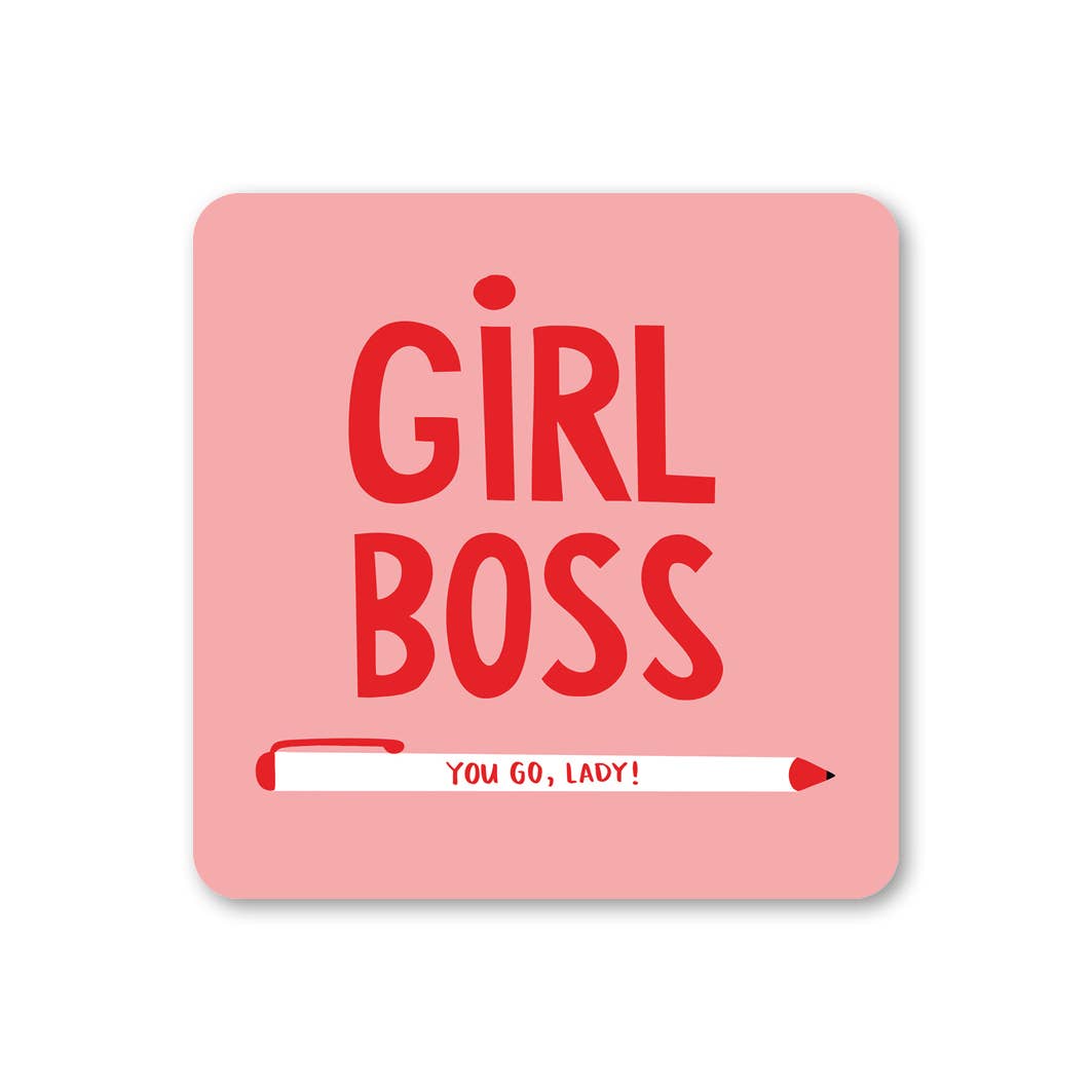Girl Boss Coaster