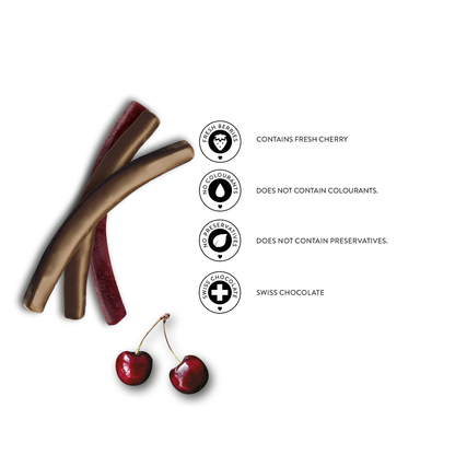 Cherry Stick Dark Chocolate, 80G
