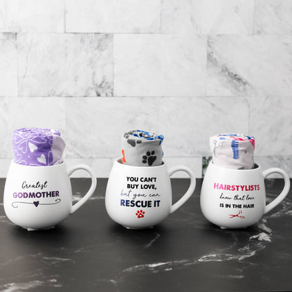 Hairstylist Know That Love Is In The Air -Mug and Sock Set