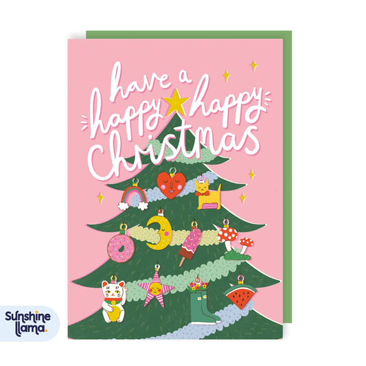 Have A  Happy Happy Christmas Greeting Card