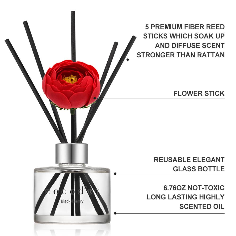 Cocodor Camellia Diffuser Black Cherry Fragrance (120ml)