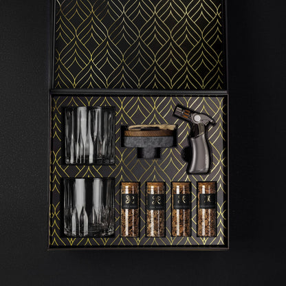 The Whiskey & Cocktail Smoker Kit Gift Set
