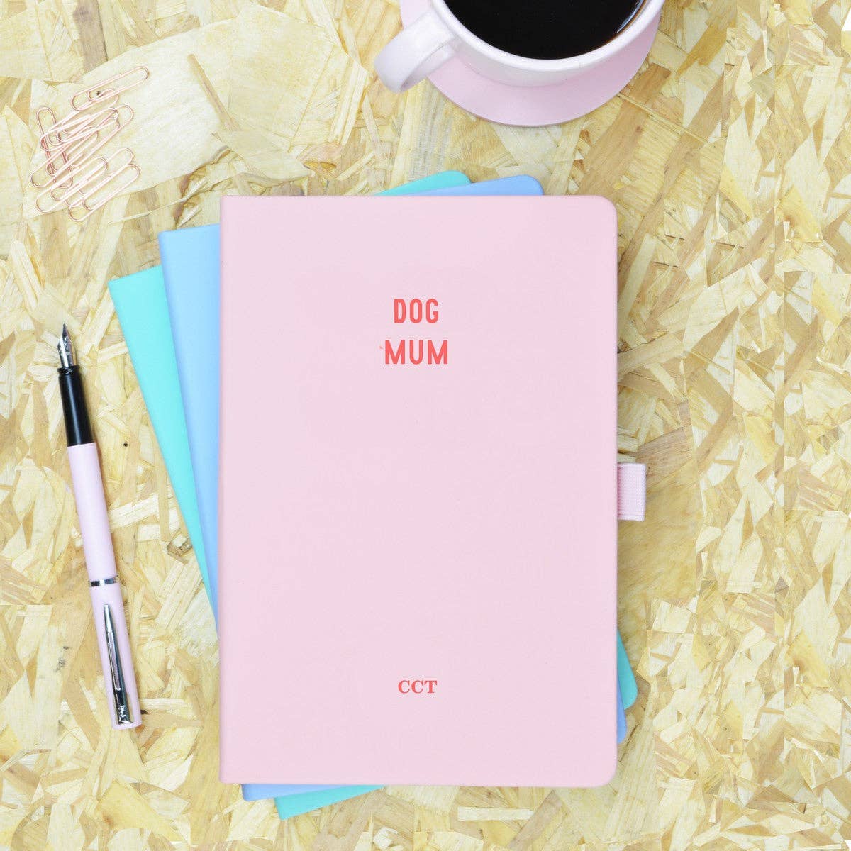 Dog Mum Pink Notebook