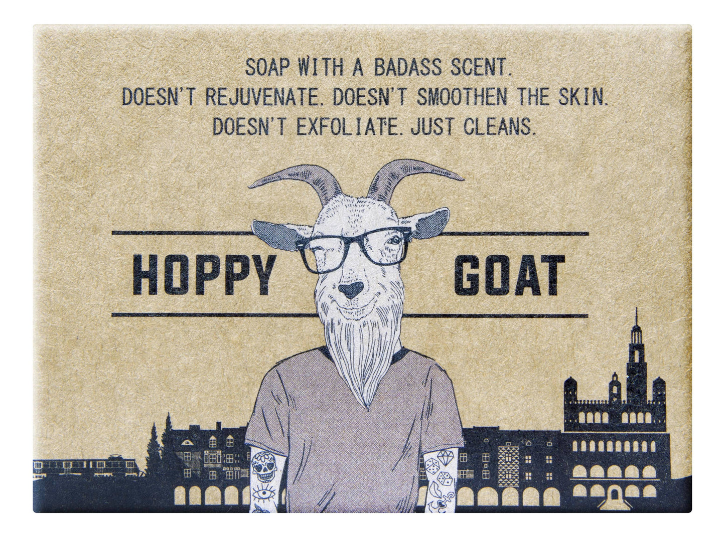 Hoppy Goat Giftset Shower Gel & Body Scrub & Soap Bar
