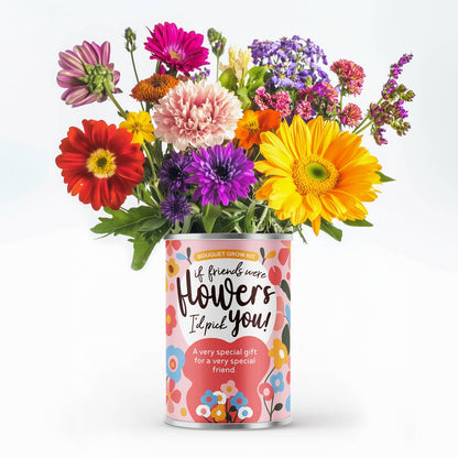 If Friends Were Flowers, I?D Pick You Flower Grow Kit Gift