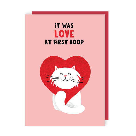 It Was Love At First Boop Greeting Card