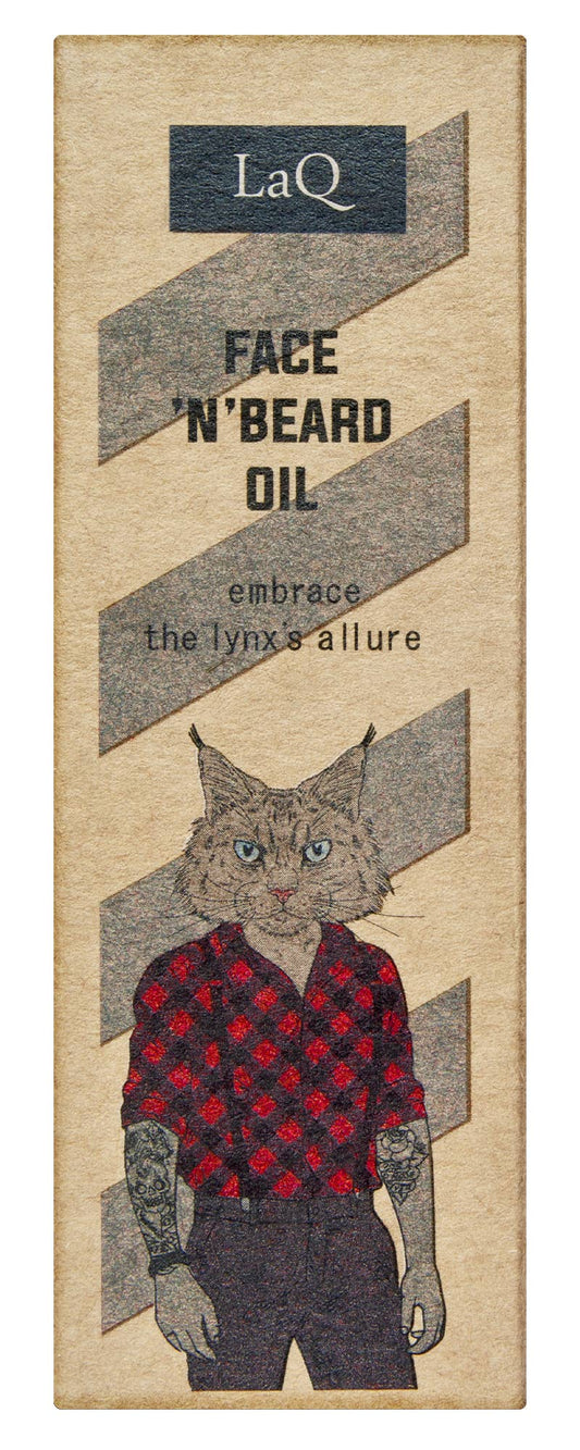 LaQ Face 'n' Beard Oil Lynx Beard Oil