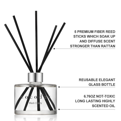 Cocodor Signature Reed Diffuser 200ml - Pure Cotton Scent