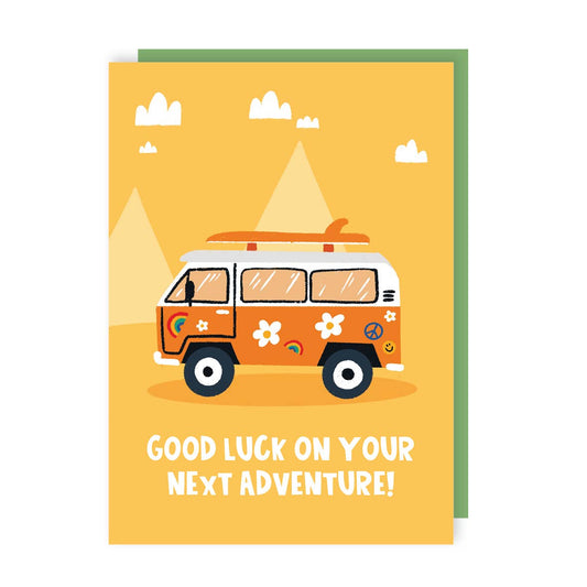 Goodluck On Your Next Adventure Greeting Card