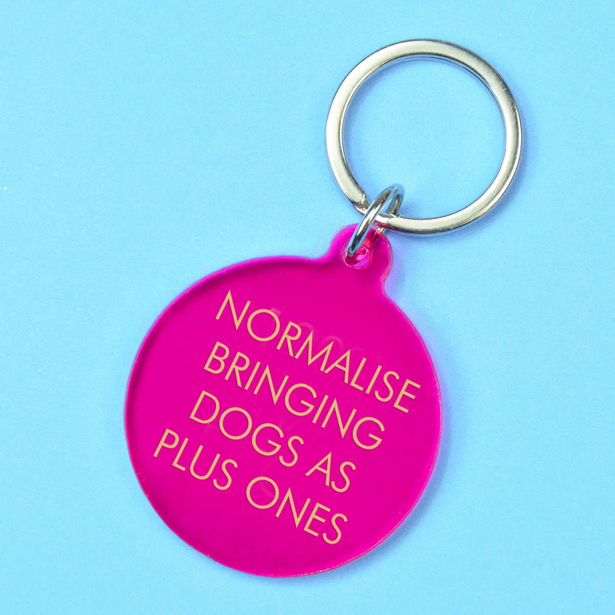 Normalise Bringing Dogs As Plus Ones Keytag