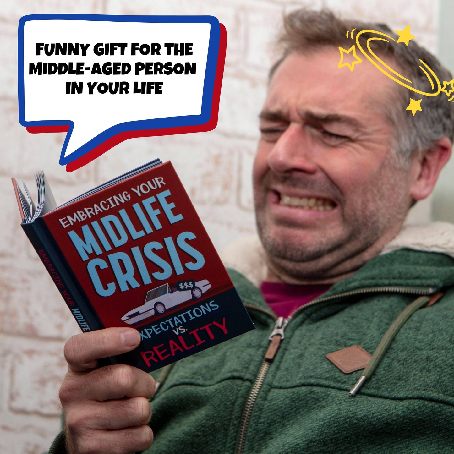 Embracing Your Mid-Life Crisis Gift Book - Novelty Gifts
